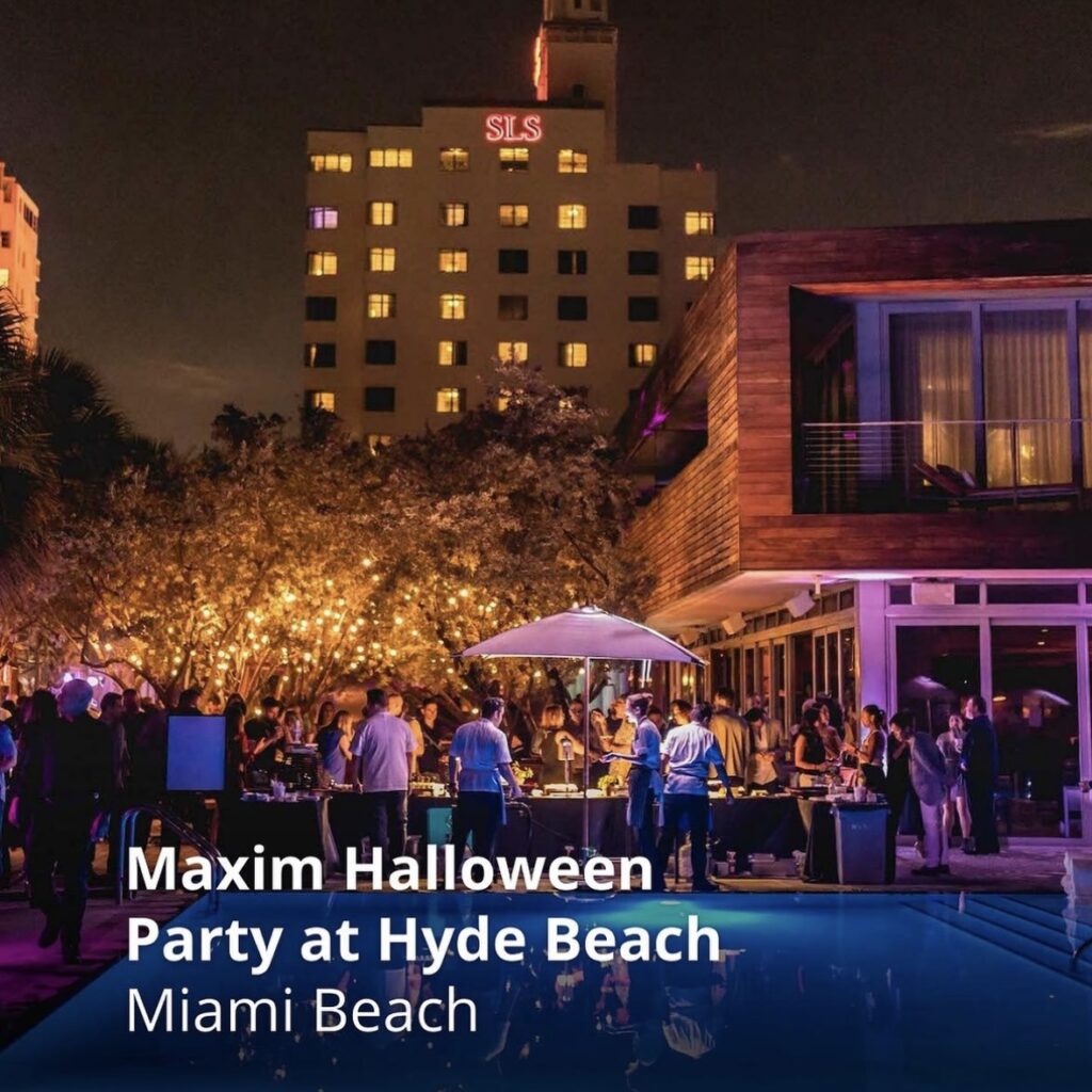 Maxim Halloween Party at Hyde Beach