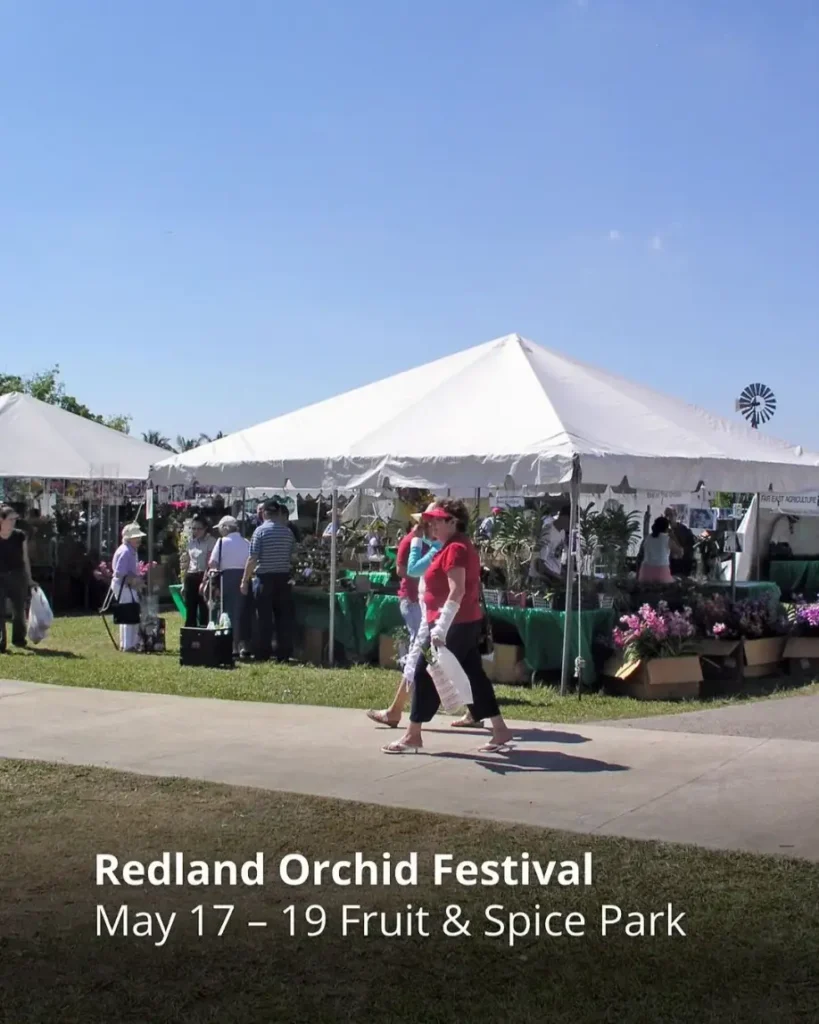 May 17-19: Redland International @orchidfestival
Explore the enchanting world of orchids at Fruit & Spice Park
